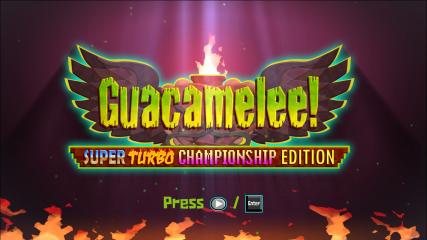 Guacamelee! Super Turbo Championship Edition Title Screen